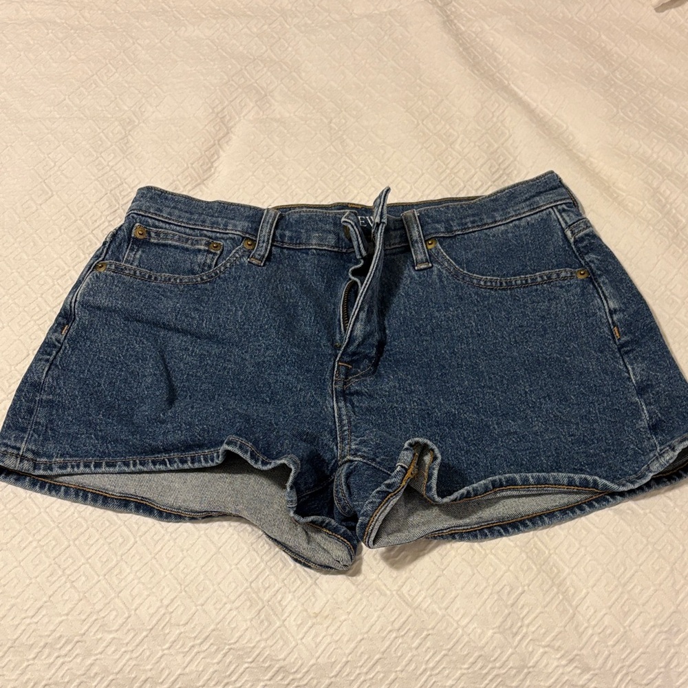 J. Crew Dark Blue Denim Shorts